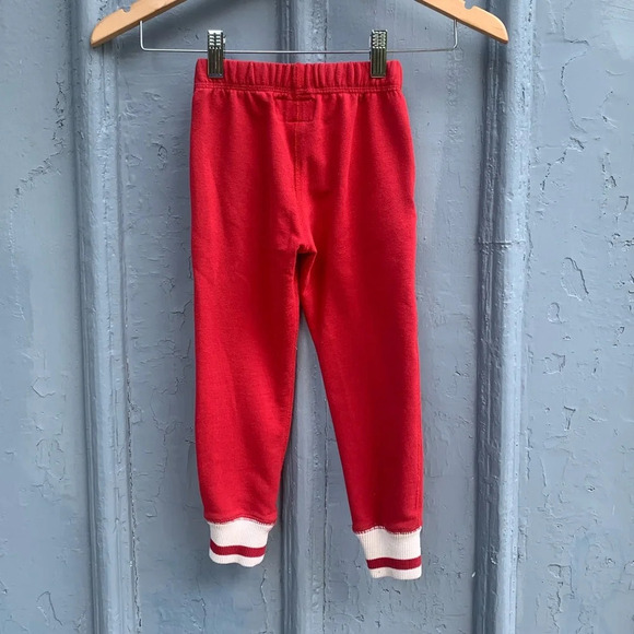 Soft Roots pink red  joggers, size 5 - Picture 2 of 4